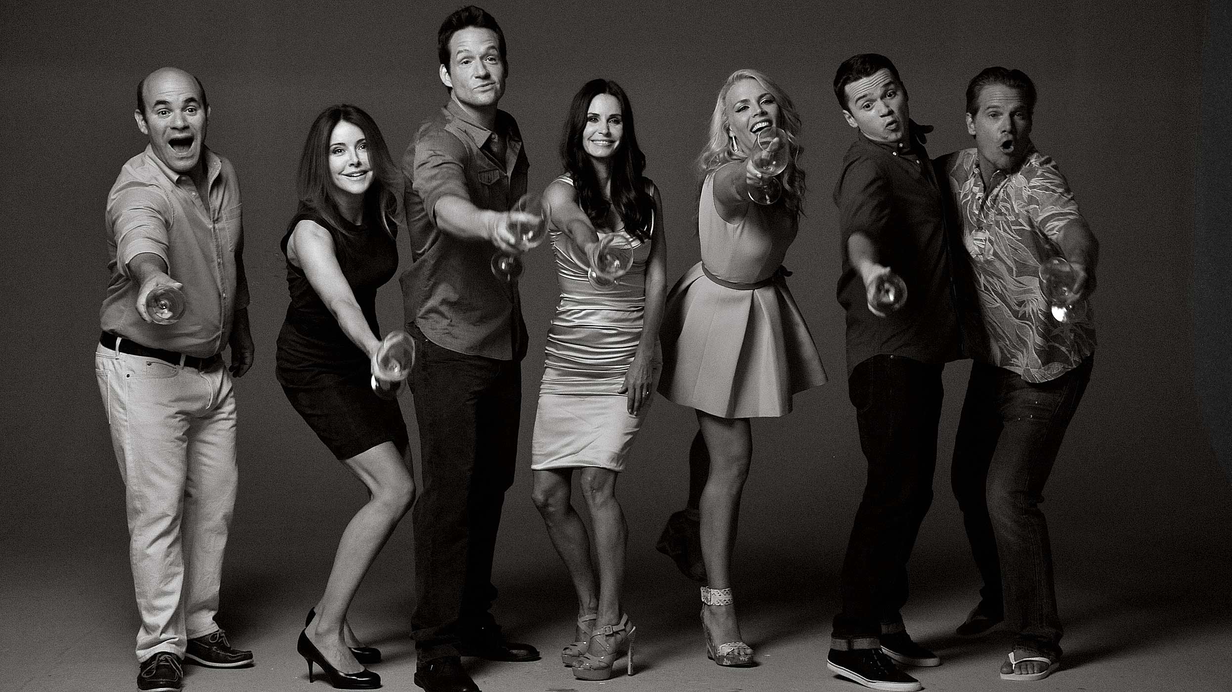 Cougar Town On-Air Promo BTS